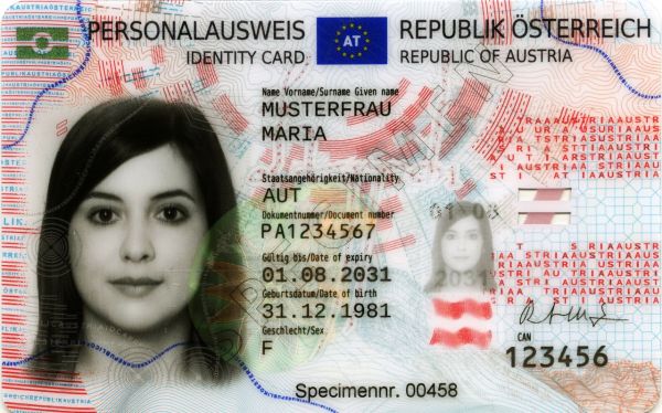Buy Austrian id Card , Austrian id Card , Austrian id Card For Sale, Austrian id Card