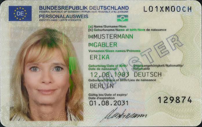 Buy German id Card , German id Card , German id Card For Sale, German id Card